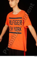  Danior dressed orange t shirt sports upper body 0002.jpg